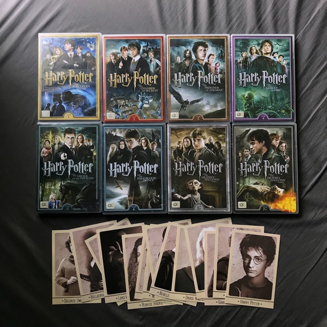 DVD Harry Potter (ซับไทย/พากย์ไทย) มีการ์ดสะสมใส่ซอง | Shopee Thailand