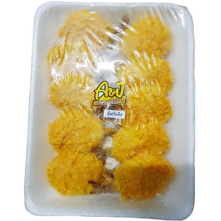กุ้งครีมชีส แพ็ค 10 ชิ้น  by AandJ Lavacheese