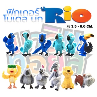 ฟิกเกอร์ โมเดล นกมาคอร์ รีโอ RIO 12 แบบ MAWINTOYS