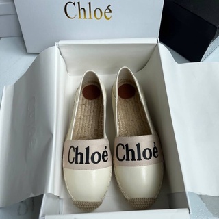 รองเท้า CHLOE canvas shoes ( เหมือนเเท้มาก เเบบใช้สลับเเม้ได้สบาย💛