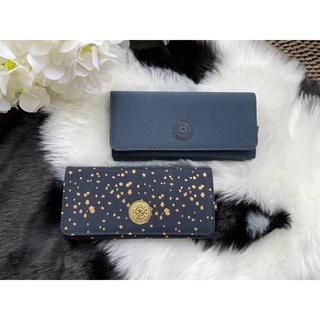 กระเป๋าสตางค์ยาว 3 พับตอน Kipling Brownie long tri-fold wallets