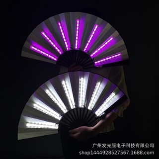 พัดไฟ พัดกระดาษมีไฟ LED FAN FANZY พร้อมส่ง