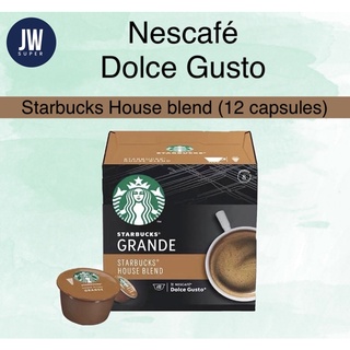 STARBUCKS BY NESCAFE DOLCE GUSTO AMERICANO HOUSEBLEND 12 แคปซูล/1 กล่องBBE : 29/02/2024