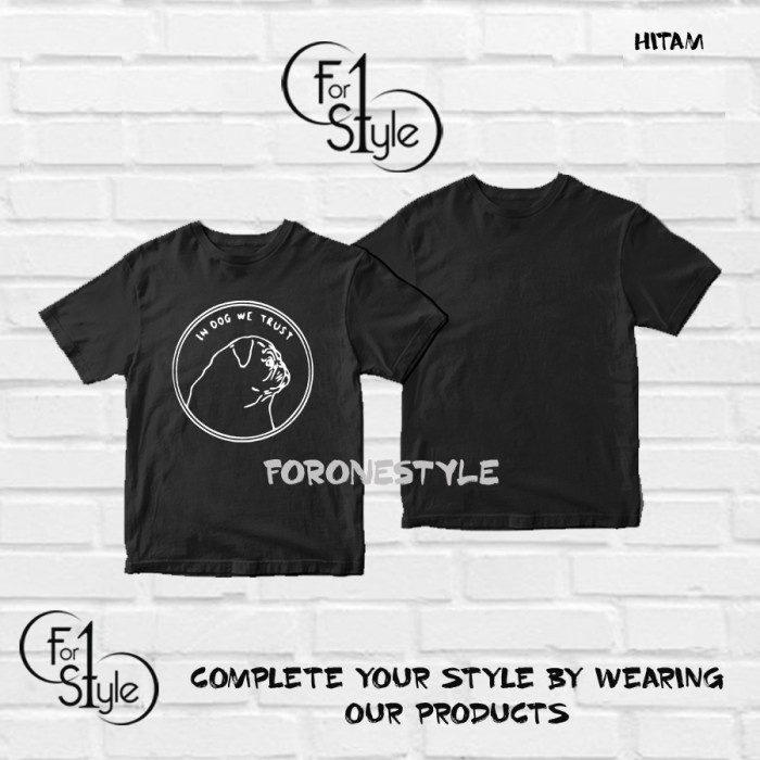 เสื้อยืด DOG LOVERS PUG FACE - CUTE DOG LOVERS PUG DOG TSHIRT