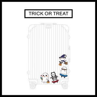 MOOF49 Trick or Treat Sticker (Halloween) - สติกเกอร์ ขนาด A4 Waterproof กันน้ำ ไม่ทิ้งคราบกาว