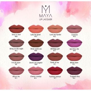 [[Sale!!]] MAYA LIP ลิปเนื้อแมทติดทน!!