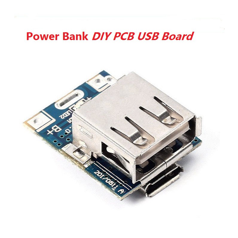 A014 Power Bank DIY PCB Board Module USB 134N3P 18650  โมดูลชาร์จสำหรับแบตเตอรี่ 18650 แปลงแรงดันไฟฟ้า เป็น 5V 1A