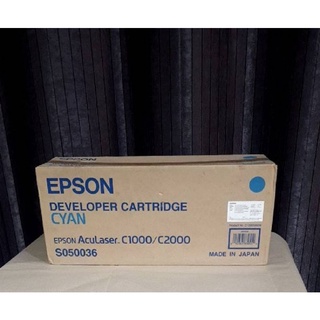 📌EPSON Aculaser C1000สีฟ้า▪แม่ค้าโละพร้อมมีประกัน