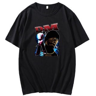 ใหม่ เสื้อยืดคอกลม ผ้าฝ้าย 100% พิมพ์ลาย DMX Rapper Dark Man X 2022 แฟชั่นฤดูร้อน สําหรับผู้ชาย และผู้หญิงSize S-5XL