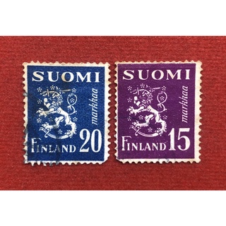 แสตมป์ SUMI FINLAND จำนวน 2 ดวง