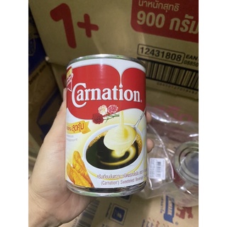 Carnation คาร์เนชัน ครีมเทียมข้นหวาน ขนาด 505 กรัม