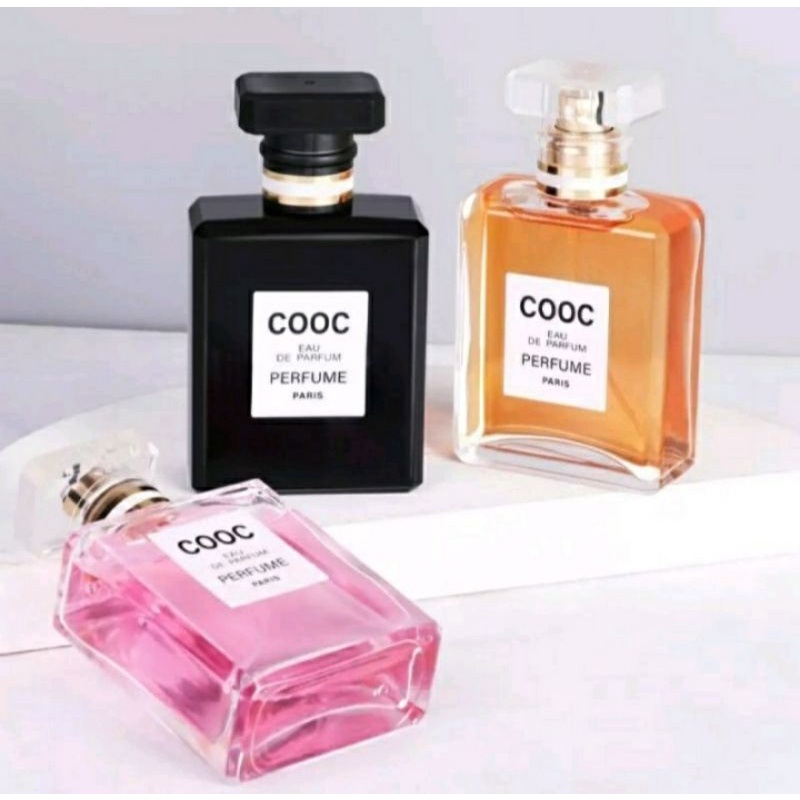 🚛💓😊 พร้อมส่ง เซตน้ำหอม COOC มี 3 กลิ่น หอม ติดทนนาน 3 ขวด