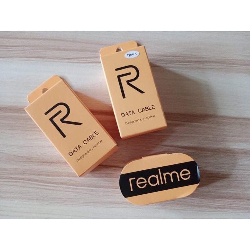 สายชาร์จ Realme Type C และ Micro USB สายยาว 1เมตร 2.1A สายหนา แข็งแรง ไม่หักและง