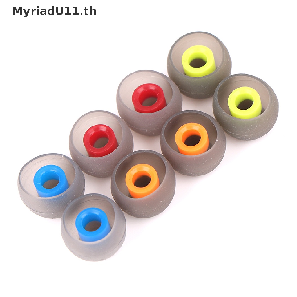 【MyriadU】จุกหูฟังซิลิโคน ตัดเสียงรบกวน แบบเปลี่ยน 30 ชิ้น