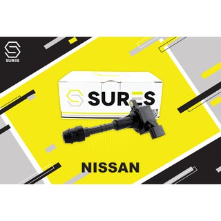 คอยล์จุดระเบิด NISSAN TEANA J31 2.3 V6 - SCN-407 - SURES MADE IN JAPAN - คอยล์หัวเทียน 22448-8J11C / 22448-8J115