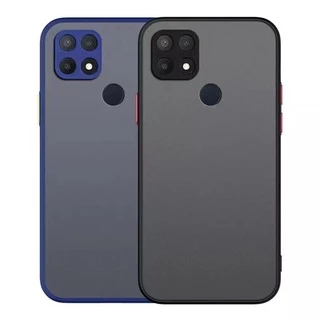 Case For Realme C21Y เคสโทรศัพท์ เคสกันกระแทก ปุ่มสีผิวด้าน กันรอยกล้อง ขอบนิ่มหลังแข็ง