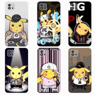 เคส เรียวมี OPPO Realme C20 C20A C11 2021 C11 2020 C35 Case การ์ตูน Pokemon Pikachu Soft TPU เคสซิลิโคน โทรศัพท์มือถือ เคส