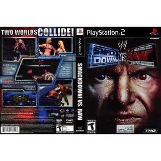 WWE SMACK DOWN! VS. RAW [PS2 US : DVD5 1 Disc]