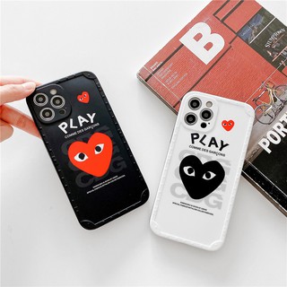 เคสไอโฟน เคสซิลิโคน สําหรับ iPhone 14 Pro Max iPhone 13 Pro Max iPhone 12 Pro Max iPhone 11 Pro Max X XR XS Max Fashion PLAY Love Heart Silicone Case