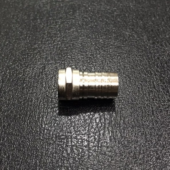 หัวต่อ RG6 แบบบีบ / DBY-F6C Connetor F-Type RG6 แบบบีบ