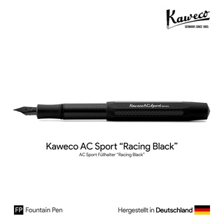 Kaweco AC Sport "Racing Black" Fountain Pen - ปากกาหมึกซึมคาเวโก้ เอซีสปอร์ต