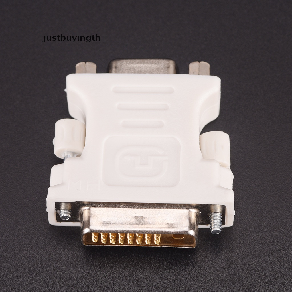 [JBTH] ขายดี อะแดปเตอร์หน้าจอคอมพิวเตอร์ดิจิทัล DVI-D Dual Link Male 24+1 to VGA Female [JB]