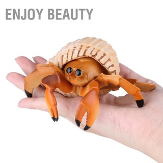 Enjoy Beauty Hermit Crab โมเดลตุ๊กตาจําลองของเล่นสําหรับเด็ก 1ชิ้น