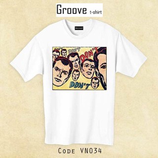 เสื้อยืดวินเทจ แนวๆหน่อย ลายสวย - Groovetshirt