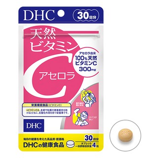 DHC NATURAL VITAMIN C ACEROLA วิตามินซีธรรมชาติ 120เม็ด (30 วัน)