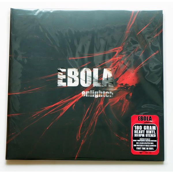 Ebola - Enlighten (Red & Black Splatter Vinyl)