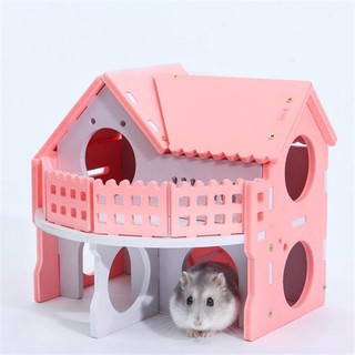 บ้านหนูแฮมสเตอร์ ของเล่นหนูแฮมสเตอร์ บ้านหลบแฮมสเตอร์