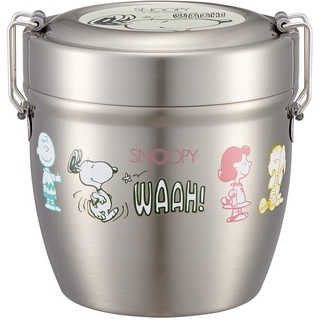 Skater สเก็ตเตอร์ SNOOPY กล่องข้าวสูญญากาศสแตนเลส 550mL STLBD6AG S k647