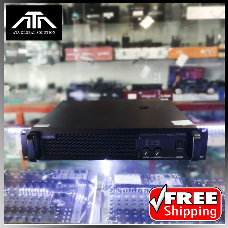 พาวเวอร์แอมป์ MYNPE HX-2500 250W พาวเวอร์ขับเสียงกลาง จาก NPE เสียงดี ราคาถูก 2 CH สินค้าใหม่ สินค้า
