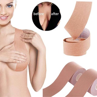 Boob Tape เทปแปะหน้าอกผู้หญิง ปิดหัวนม ดันทรง ชุดชั้นใน ที่มองไม่เห็น เทปยกเต้านม กาวยกทรง สายรัดชุดชั้นใน เซ็กซี่