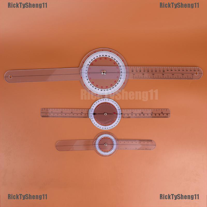 COD RTS3pcsset 6812inch 360 degree protractor angle medical ruler ...