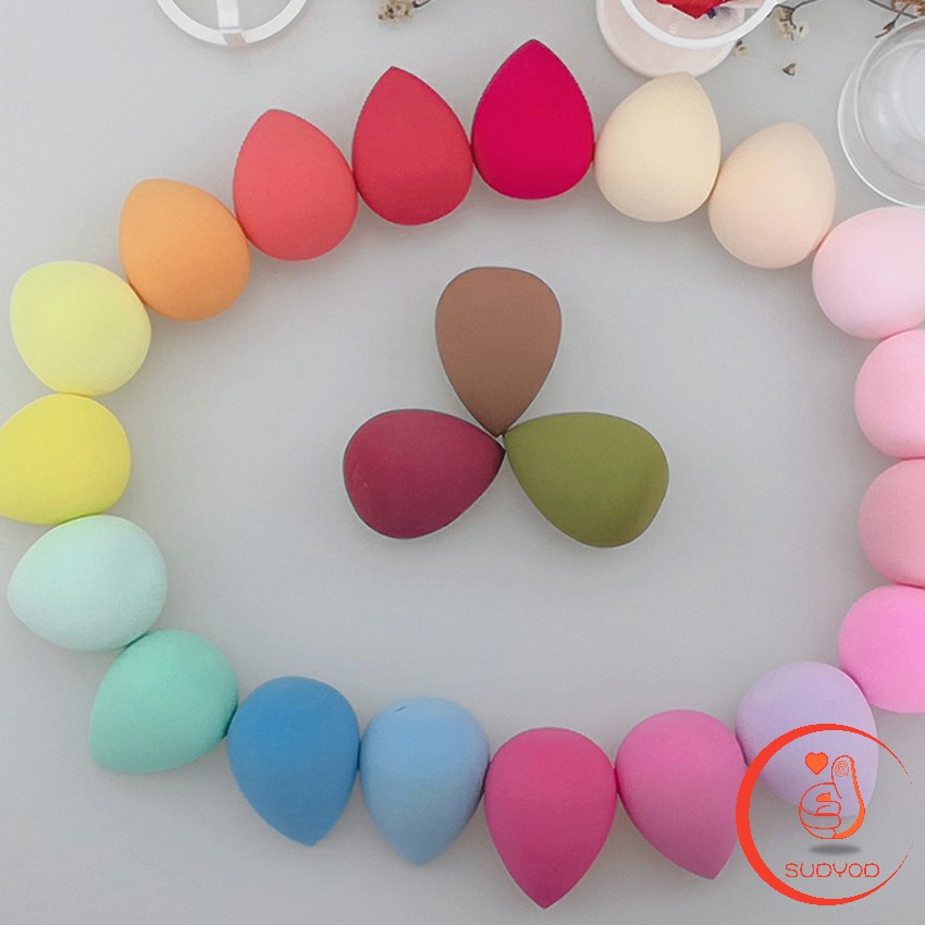ฟองน้ำแต่งหน้า เปียกและแห้ง แป้งพัฟ Sponge beauty egg - รูปที่ 2
