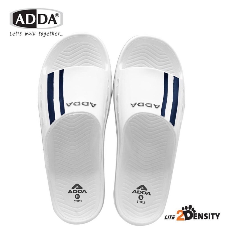 ⭐️พร้อมส่ง⭐️ADDA รุ่น 5TD12 รองเท้าแตะ แบบสวม  เบา สบาย ไซส์ 7-10
