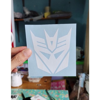 สติกเกอร์ ลาย Transformers distro สําหรับติดตกแต่งกระจกรถยนต์ กระเป๋าเดินทาง แล็ปท็อป