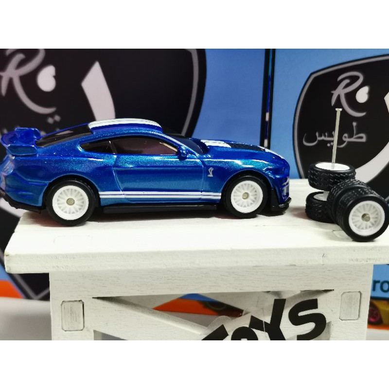 CUSTOM WHEELS TAYAR GETAH CODE TYPE TG008 SIZE 10 | สําหรับ SCALE 1:64 HOT WHEELS / TOMICA / GREENLI