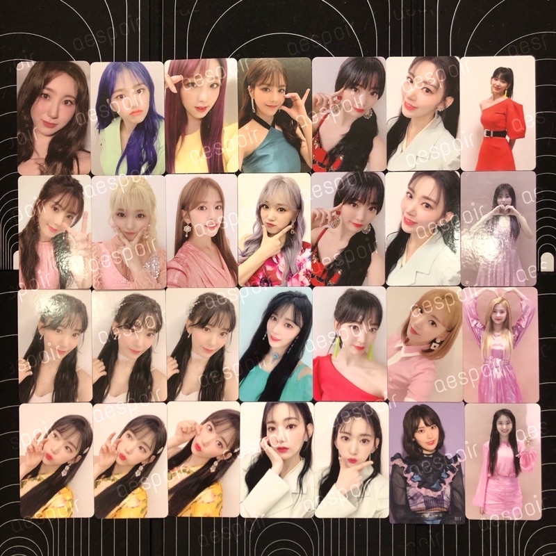 การ์ดอัลบั้ม izone ของแท้