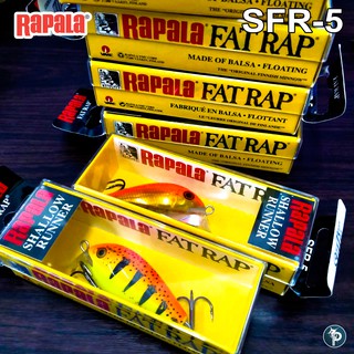 เหยื่อ RAPALA FAT RAP SHALLOW RUNNER SFR-5