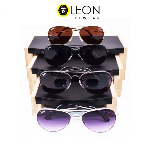 Leon Eyewear แว่นกันแดดแฟชั่น ป้องกันรังสี UV400 รุ่น SMS-V055
