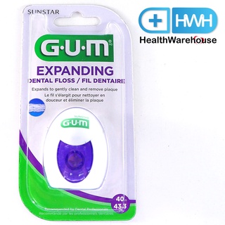 SunStar GUM Expanding Dental Floss 40 m