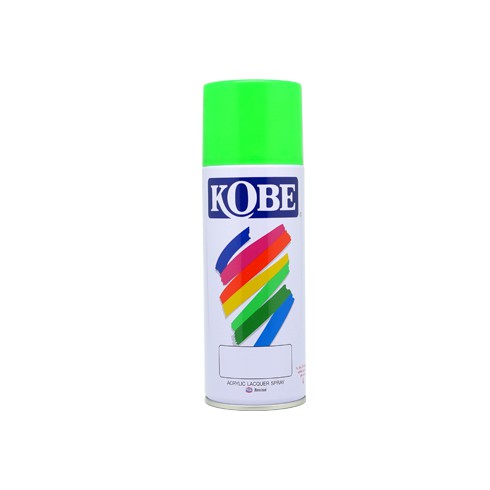 สีสเปรย์สะท้อนแสง kobe โกเบ TOA ค่าส่งถูก F2 แดง F3 เหลือง F4 ส้ม F5 เขียว F6 ชมพู F9 ขาว สีสเปรย์ สเปรย์ สีกระป๋อง