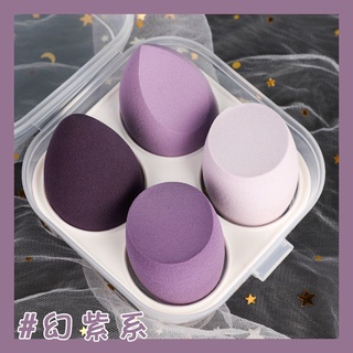 【Stock】Fairy Sister🌸 4pcs/8pcs/ set Boxed Super Soft Makeup Egg Sponge Cushion Dry And Wet Beauty Makeup Puff