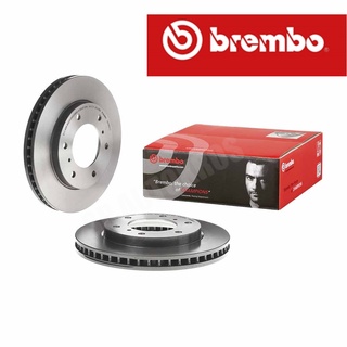 จานเบรค BREMBO MITSUBISHI PAJERO SPORT [มิตซูบิชิ ปาเจโร่ สปอร์ท] ปี 08-14 (ราคาต่อ 1 ใบ)