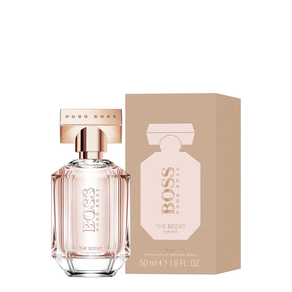 BOSS HUGO BOSS น้ำหอมสำหรับผู้หญิง Boss The Scent For Her Eau De Toilette ขนาด 50 มล. น้ำหอมสำหรับผู้หญิง น้ำหอม ความงาม