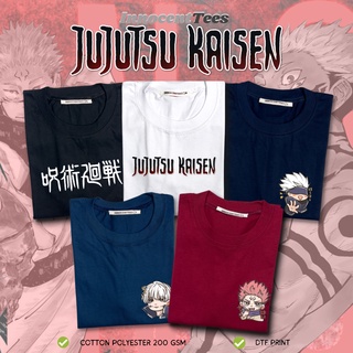 เสื้อยืด[INNOCENTTEES] JUJUTSU KAISEN TSHIRT II ANIME TSHIRT II SMALL TO 2XL