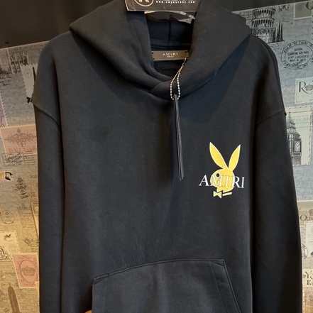 新品同様 AMIRI PLAYBOY COVER BUNNY HOODIE M vineentgroup.com