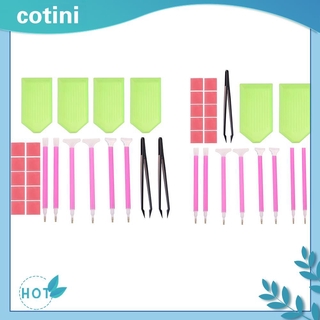 Cotini ภาพจิตรกรรมปักครอสติส 5 D ติดประดับเพชร Diy สําหรับตกแต่งบ้าน